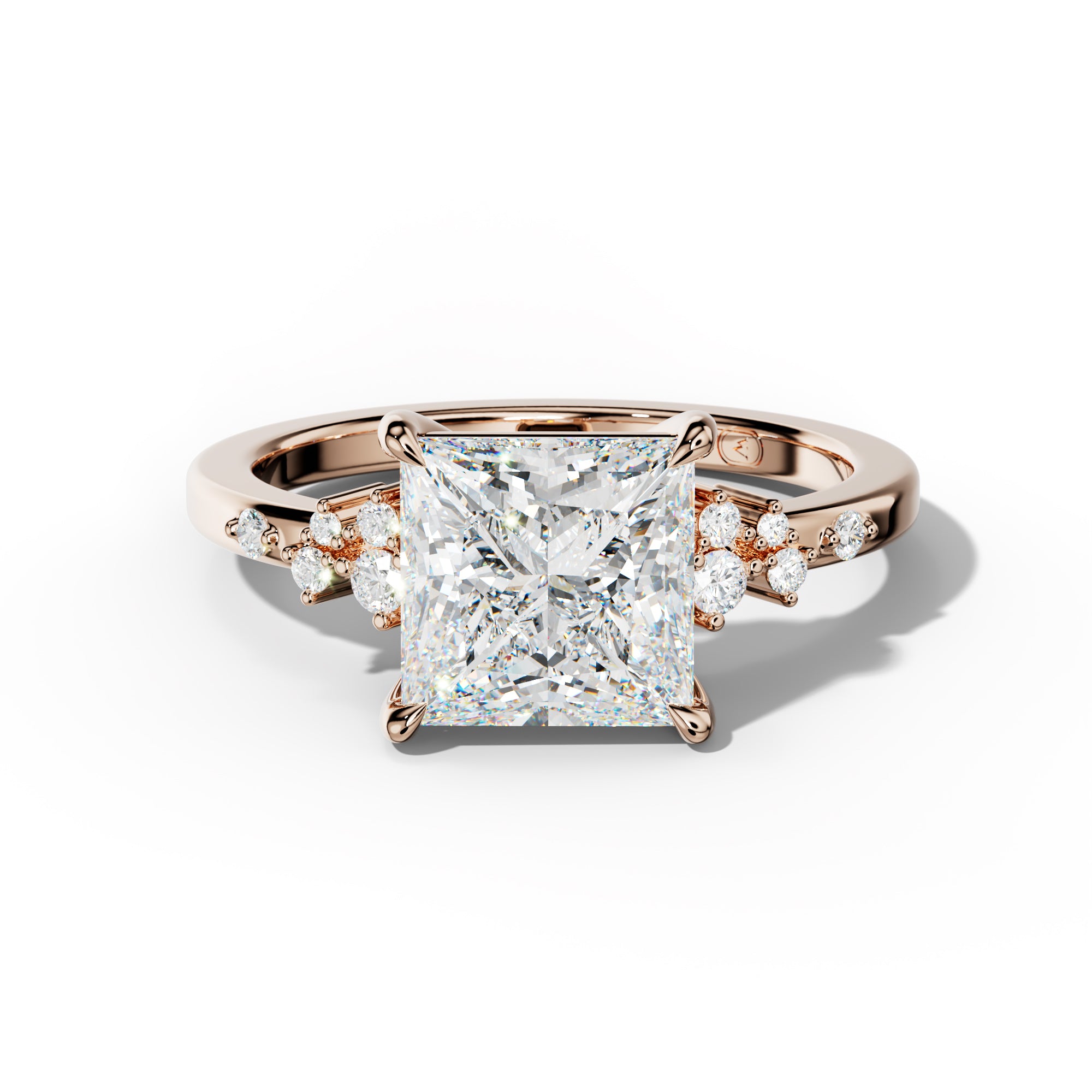 Elise Princess Cut Engagement Ring
